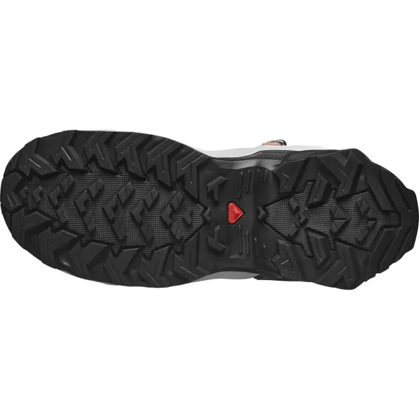  Otroški čevlji SALOMON X RAISE MID GORE-TEX L47071500 PEPEL VRTNIC/BRESKEV BEŽ/ČAJNA VRTNICA 
