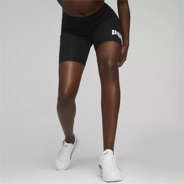  Ženske pajkice PUMA ESS 7 LOGO SHORT LEGGINGS 848347-01 ČRNA 
