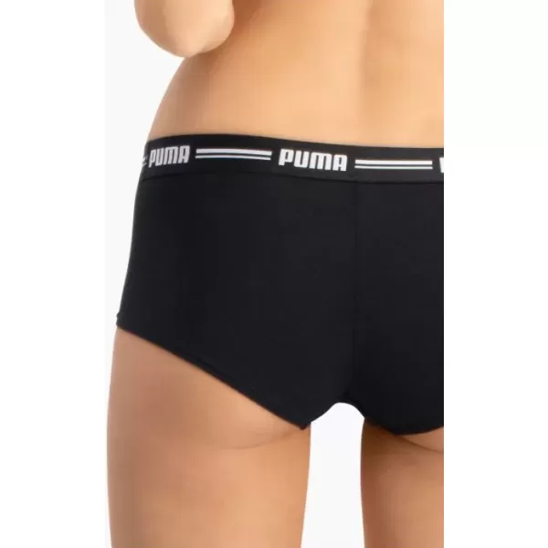  Ženske spodnjice PUMA WOMEN MINI SHORT 2P PACK 90785303 ČRNA 
