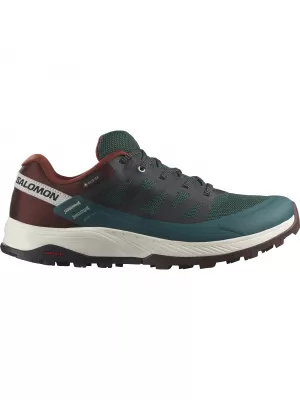 Moški čevlji SALOMON OUTRISE GORE-TEX L47142100 PONDEROSA BOR/GRENKA ČOKOLADA/VANILJEV LED