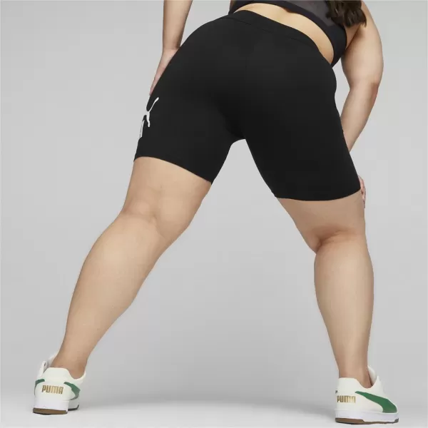  Ženske pajkice PUMA ESS 7 LOGO SHORT LEGGINGS 848347-01 ČRNA 