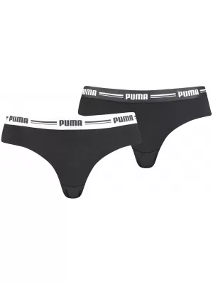 Ženske spodnjice PUMA WOMEN BRAZILIAN 2P PACK 90785603 ČRNA