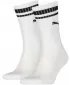 Nogavice PUMA CREW HERITAGE STRIPE 2P UNISEX 90794402 BELA