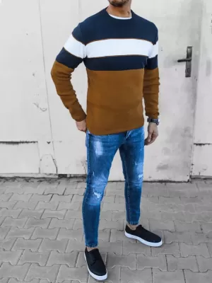 Moški pulover DSTREET WX2049 BEŽ