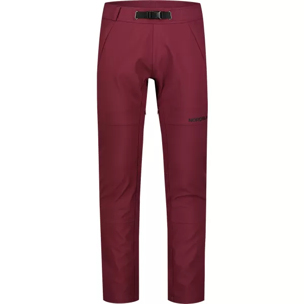  Moške softshell hlače NORDBLANC ENCAPSULATED NBFPM7731 BORDO 
