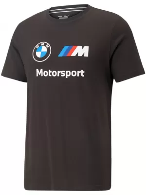 Moška majica s kratkimi rokavi PUMA BMW MMS ESS LOGO TEE 538148-01 ČRNA