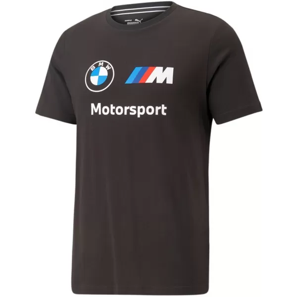  Moška majica s kratkimi rokavi PUMA BMW MMS ESS LOGO TEE 538148-01 ČRNA 