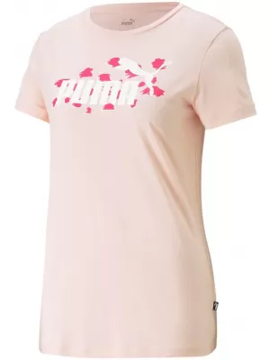Ženska majica s kratkimi rokavi PUMA ESS+ ANIMAL TEE 673687-66 ROZA