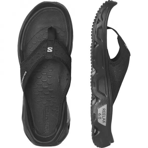  Ženske flip -flops SALOMON REELAX BREAK 6.0 W L47111200 ČRNA/ČRNA/ZLITINA 