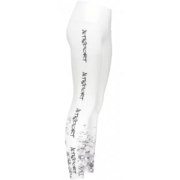  Ženske dolge premium pajkice ALTISPORT SWE/ALW02S04 BELO SIVA 