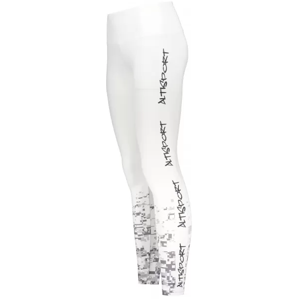  Ženske dolge premium pajkice ALTISPORT SWE/ALW02S04 BELO SIVA 