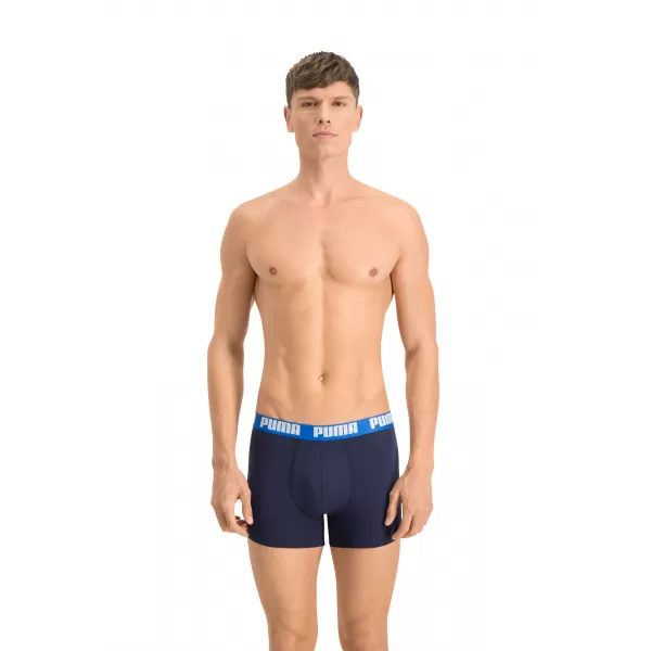  Moške boksarice PUMA BASIC BOXER 2P 88886960 PRAVA MODRA 