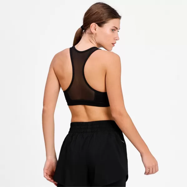  Ženski nedrček PUMA MID IMPACT 4KEEPS GRAPHIC BRA PM 520306-91 ČRNA 