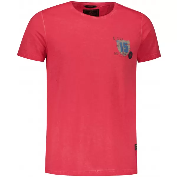  Moška majica s kratkimi rokavi KIXMI PHIL RDEČA 