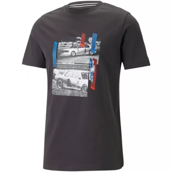  Moška majica s kratkimi rokavi PUMA BMW MMS CAR GRAPHIC TEE 538140-01 ČRNA 