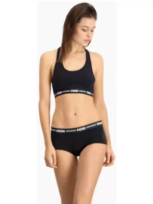 Ženske spodnjice PUMA WOMEN MINI SHORT 2P PACK 90785303 ČRNA