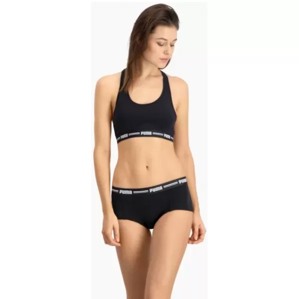  Ženske spodnjice PUMA WOMEN MINI SHORT 2P PACK 90785303 ČRNA 