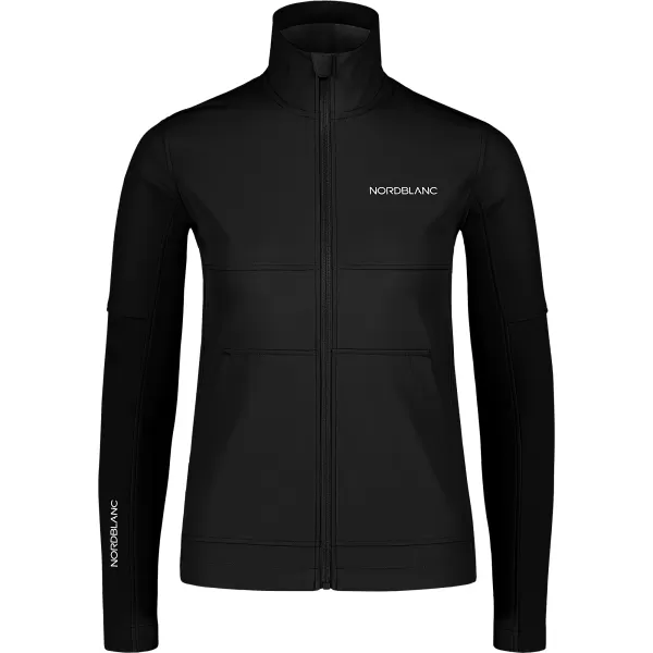  Ženska softshell jakna NORDBLANC FJORD NBSSL7657 ČRNA 