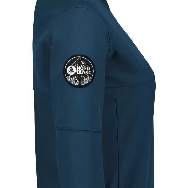  Ženska softshell jakna NORDBLANC COVE NBSSL7656 MODRA 