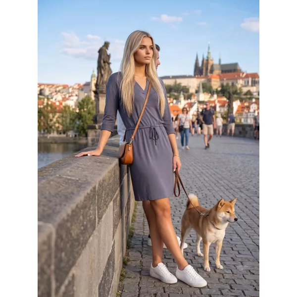  Obleka ALTISPORT ANIKA TEMNO SIVA 
