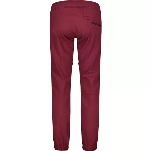  Ženske softshell hlače NORDBLANC ELSA NBFPL7733 BORDO 