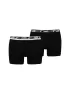 Boksar PUMA MEN MULTI LOGO BOXER 2P 93804701 ČRN