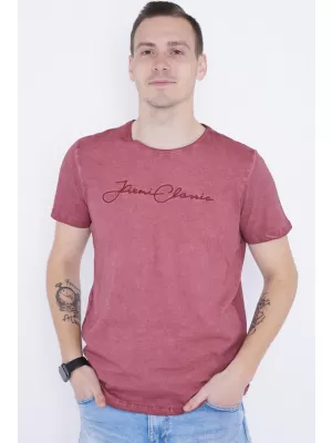 Moška majica s kratkimi rokavi KIXMI PATRIC BORDO