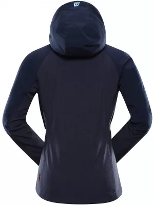 Ženska jakna Softhell ALPINE PRO LANCA LJCA564 TEMNO MODRA