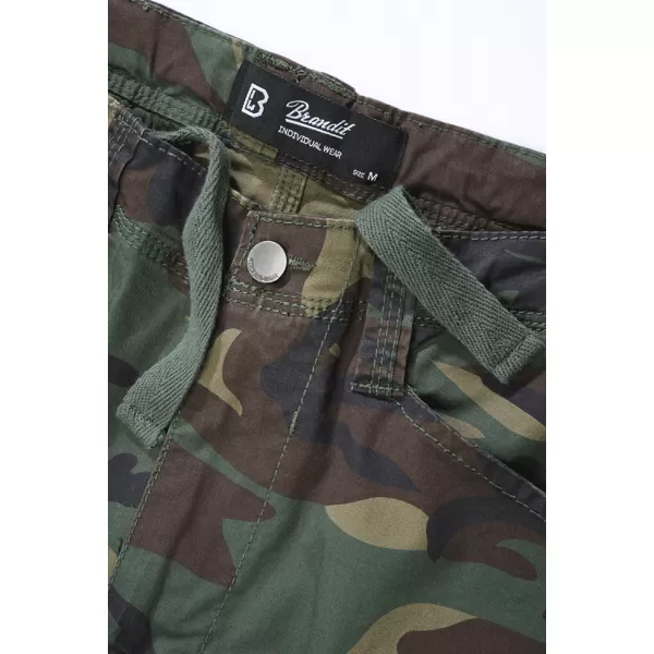  Hlače BRANDIT ADVEN SLIM FIT GOZD 