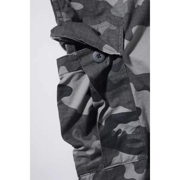  Brandit moške kratke hlače BDU RIPSTOP BD2019 GREY CAMOUFLAGE Brandit1 