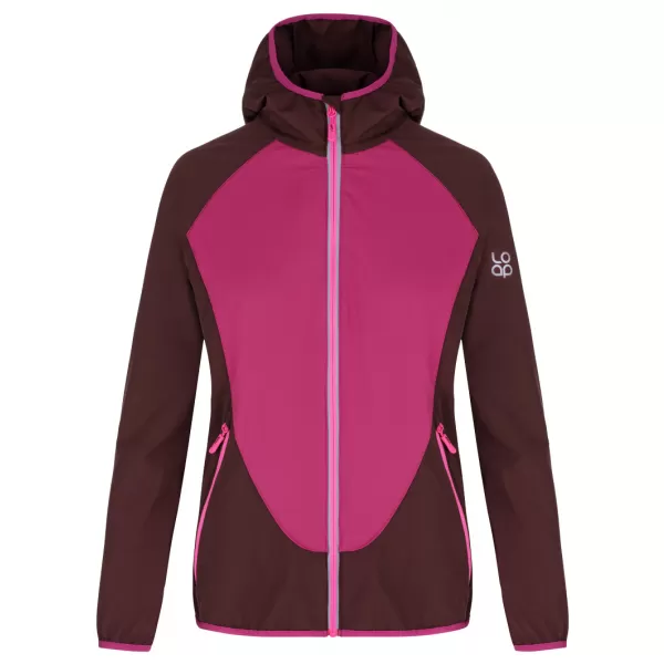  Ženska softshell jakna LOAP URLANA SFW2305 VIJOLIČNA 
