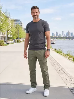 Hlače BRANDIT ADVEN SLIM FIT OLJK