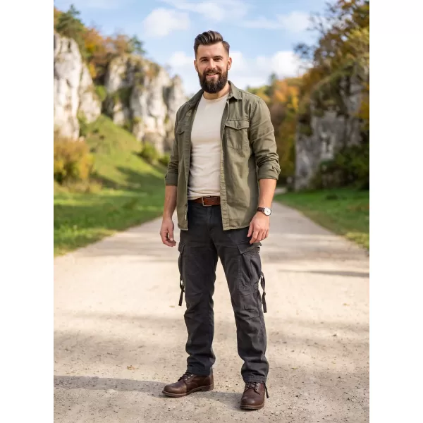  Hlače BRANDIT M-65 VINTAGE ČRN 