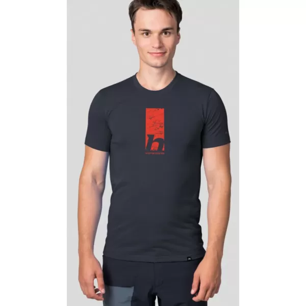  Moška majica s kratkimi rokavi HANNAH BINE ANTRACIT 