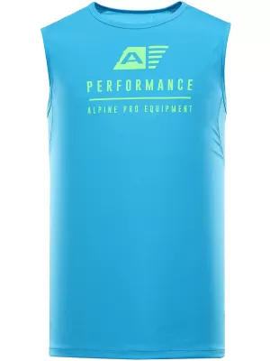 Tank Top ALPINE PRO MIXED MTSA829 MODRO