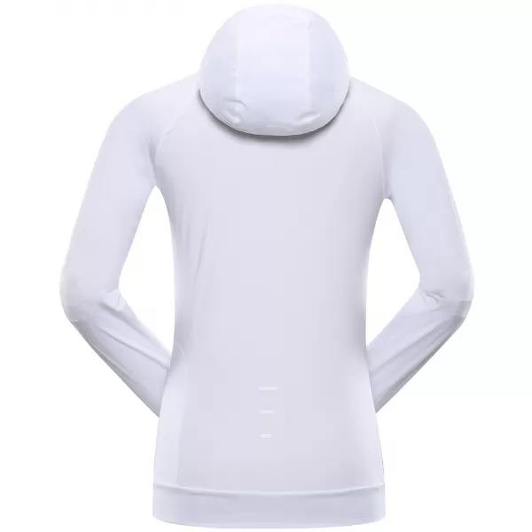  Damske trenirke ALPINE PRO LIGHTA LSWA381 BELA 