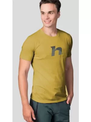 Moška majica s kratkimi rokavi HANNAH BINE ZLATA PALMA