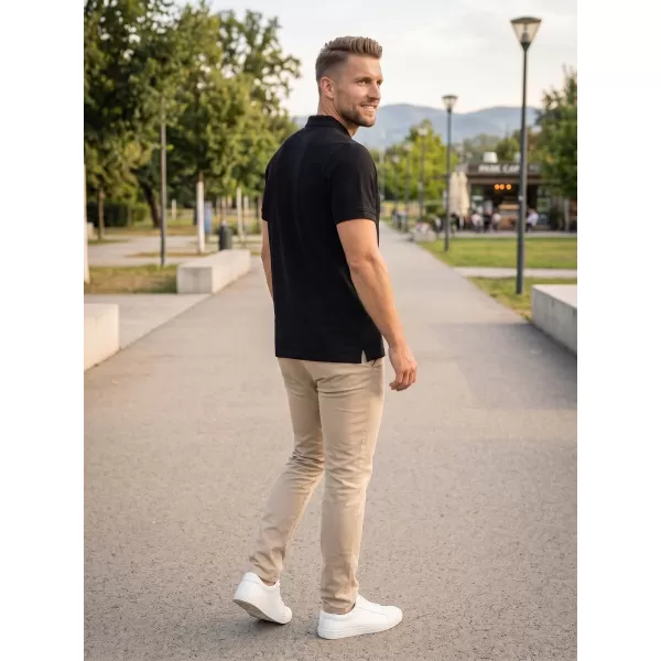  Moška majica s kratkimi rokavi SAM 73 CHRYZ MT 822 ČRNA 