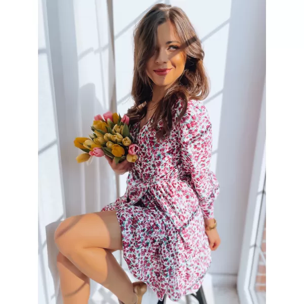  Obleka DSTREET FLOWER VIBES EY2247 BELA 