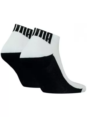 Moške nogavice PUMA MEN BACK LOGO SNEAKER 2P 938011-02 BELA