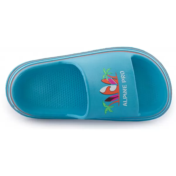  Copati ALPINE PRO LARINO KBTA375 SVETLO MODRA 