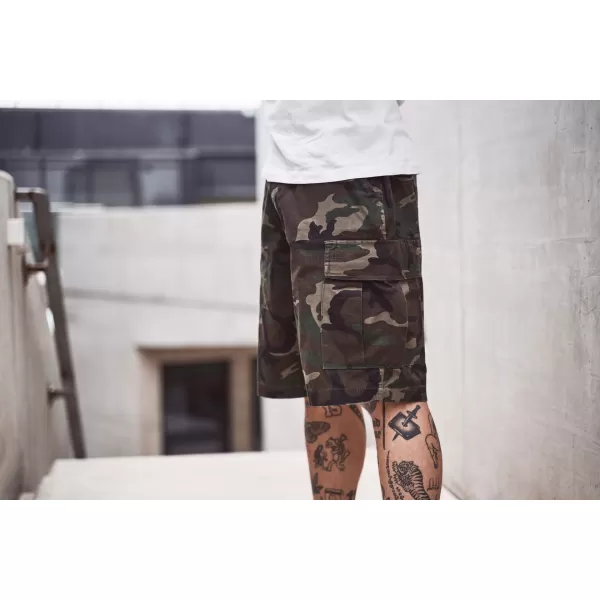  Moške kratke hlače BRANDIT BDU RIPSTOP BD2019 WOODLAND Brandit1 