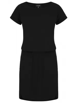 Obleka LOAP UBULINA SFW2313 ČRNA