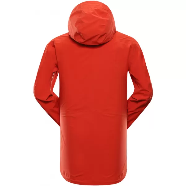  Jakna ALPINE PRO CORT MJCA592 ČRNA/RDEČA 