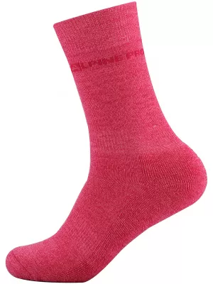 Nogavice ALPINE PRO KLAMO USCA086 ROZA