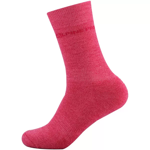  Nogavice ALPINE PRO KLAMO USCA086 ROZA 