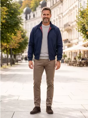 BRANDIT LORD CANTERBURY Moška jakna BD3111 NAVY Brandit1