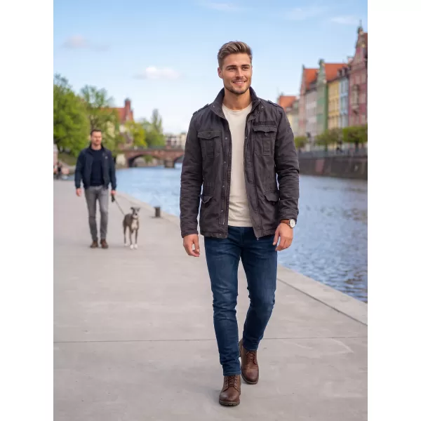  Jakna BRANDIT BRITANNIA ČRN 