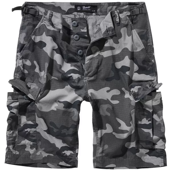  Brandit moške kratke hlače BDU RIPSTOP BD2019 GREY CAMOUFLAGE Brandit1 