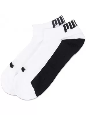 Moške nogavice PUMA MEN BACK LOGO SNEAKER 2P 938011-02 BELA